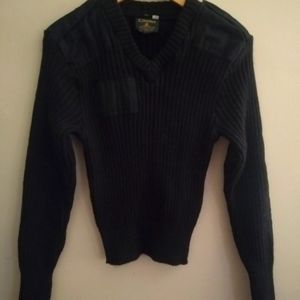 Citadel wool military sweater
